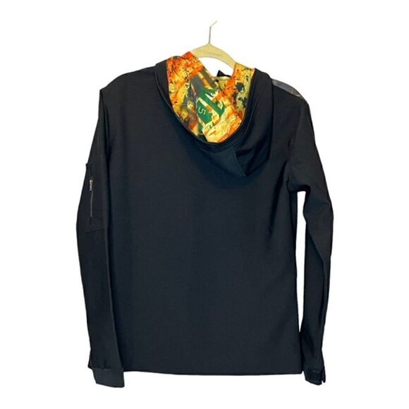 Jagermeister Jacket Men's Small Graffiti Hooded Black - Picture 4 of 6